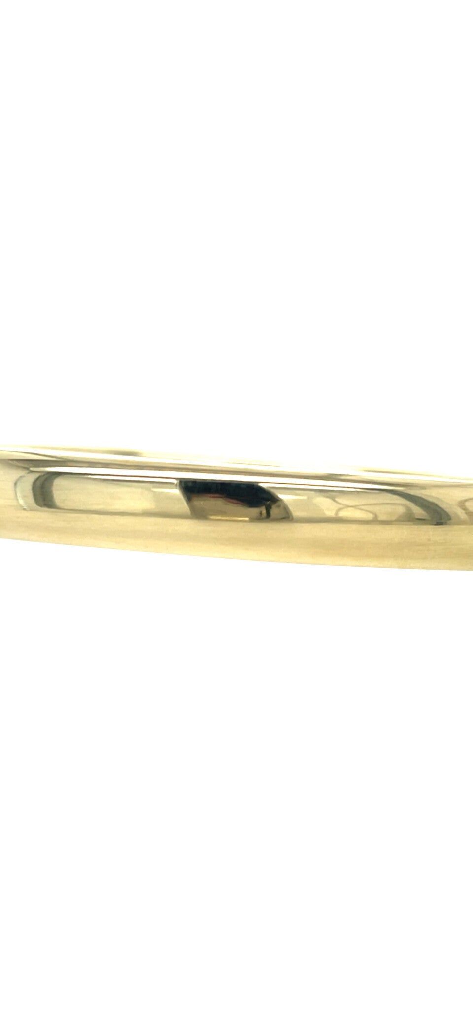 Vintage 14K Gold Smooth Bangle